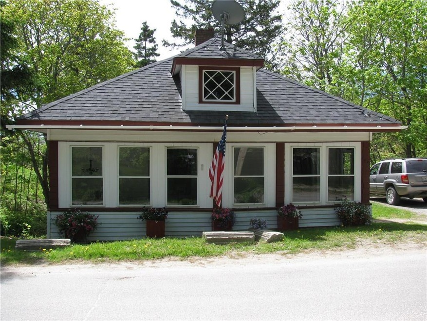 Front view of house from Third Street