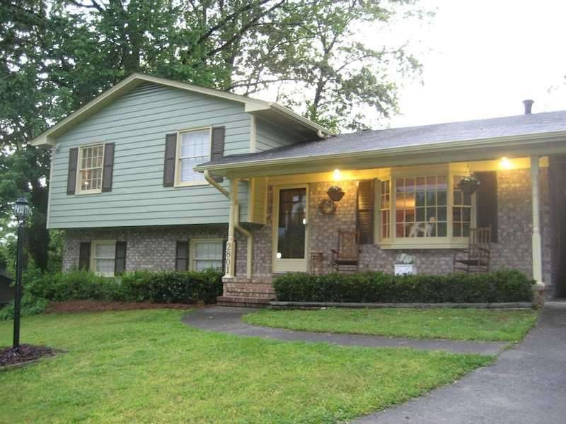 Exterior Front. Lovely 4 BR/3 BA split level home 