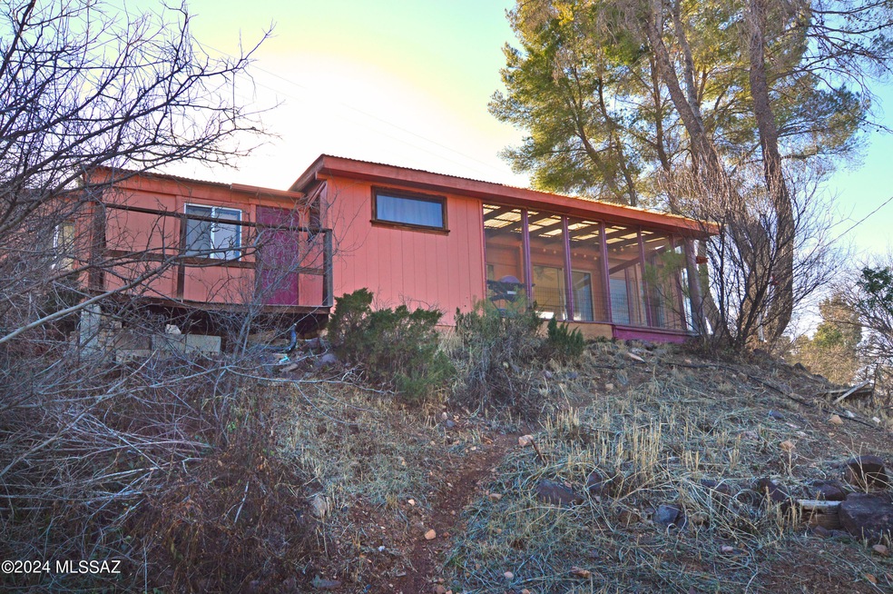Back of the home, looking SE