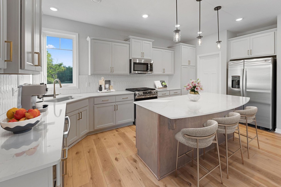 Photo of actual home - kitchen