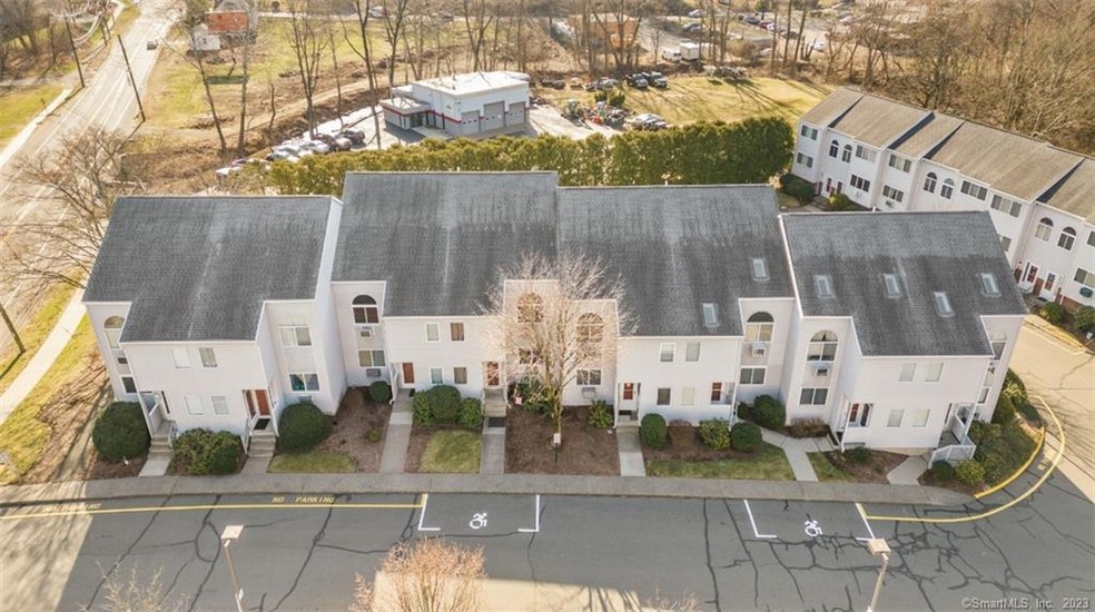 Aerial view of front entry exterior