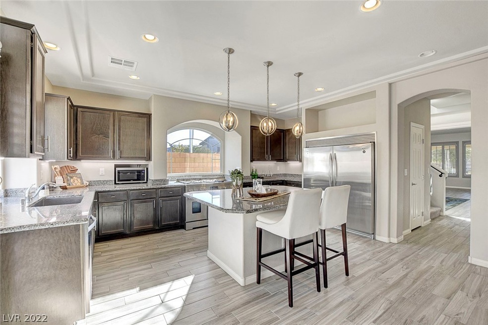 The gourmet kitchen is ready for your family to en