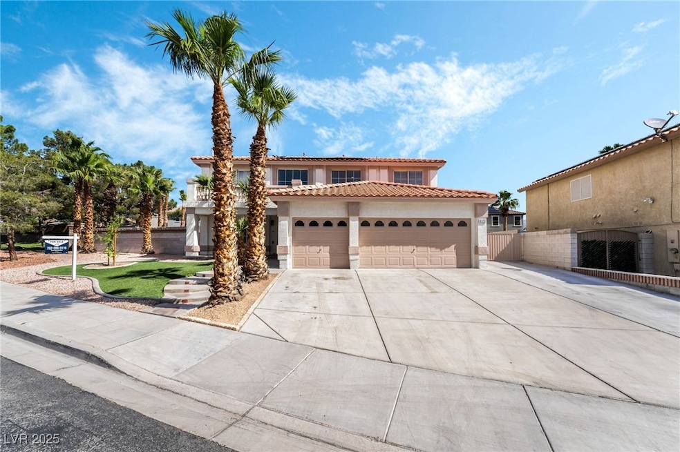Mediterranean / spanish home with a tile roof, stu