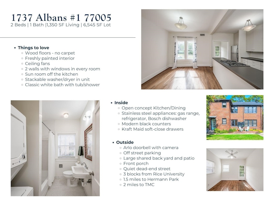 1737 Albans Rd unit 1, Houston, TX 77005 - photo 1