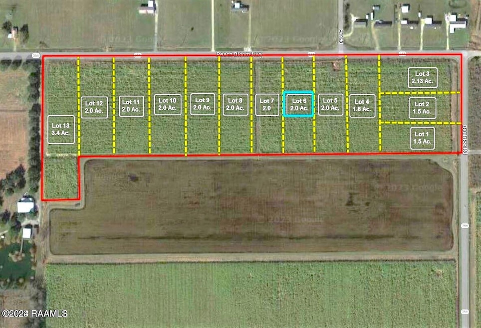 2700 Blk Peach Bloom Hwy unit Lot 6, Church Point, LA 70525 - photo 1