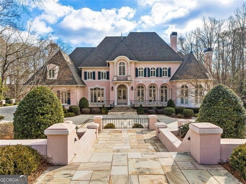 Stunning European residence on a quiet cul de sac