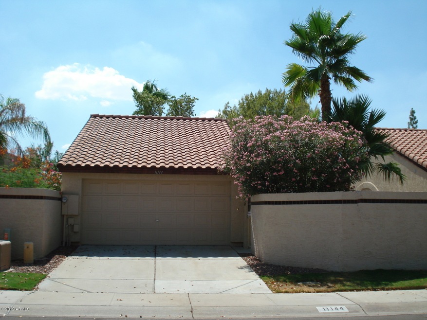 Front elevation of home