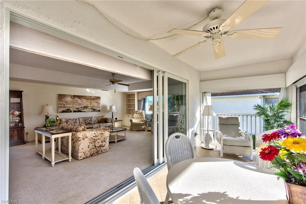 Lanai view into living room