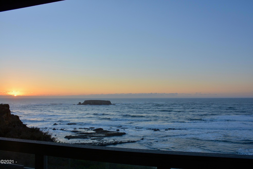 View from deck