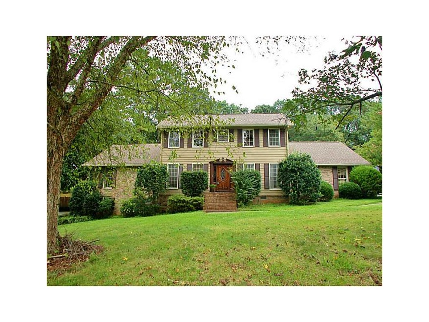 Exterior Front. Updated Colonial home features bri