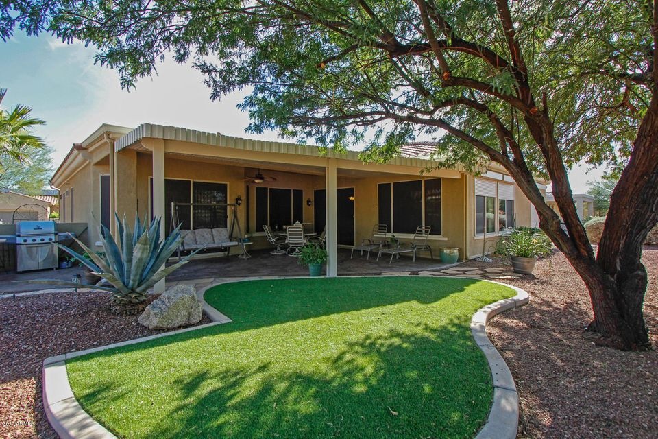 Patio and Rear of Home