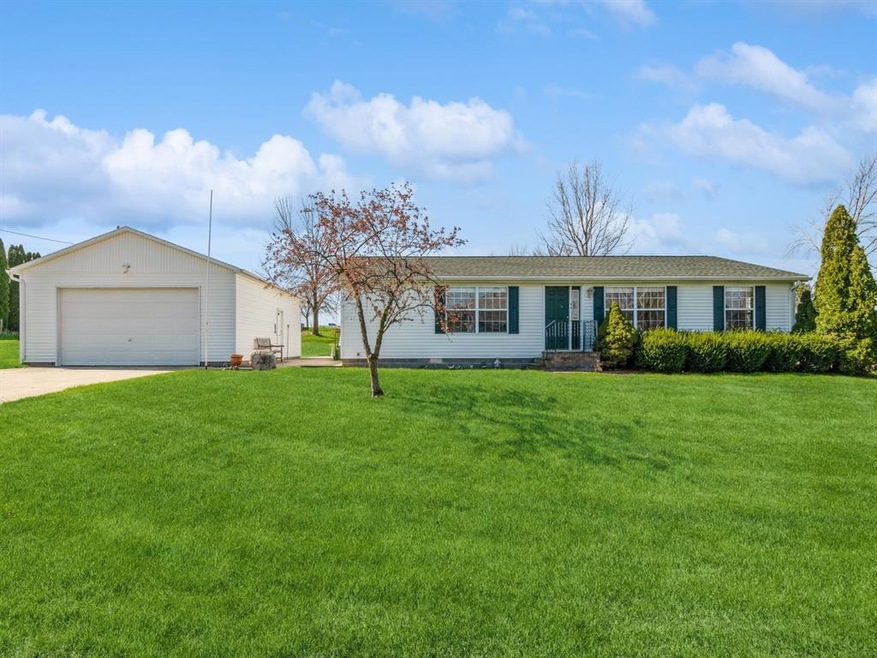 Newer roof, 2+ car heated & detached garage