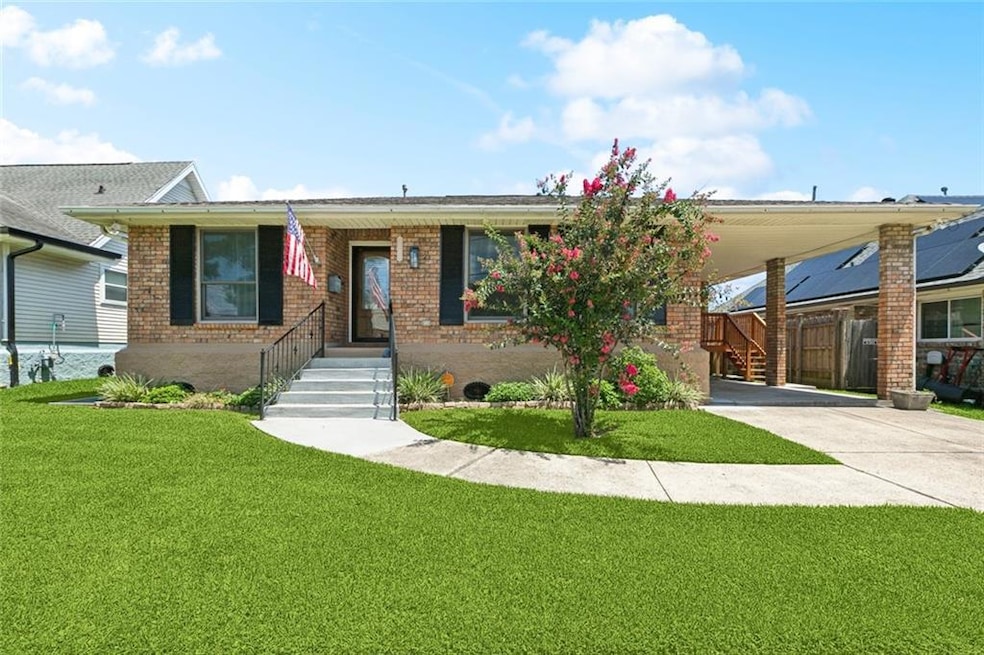 Great curb appeal.  Home was raised so flood insurance is at its capped rate with a new elevation certificate.