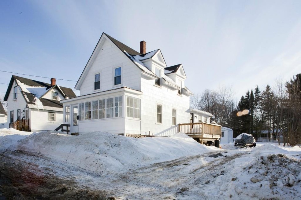 229' deep lot, frontage on 2 streets