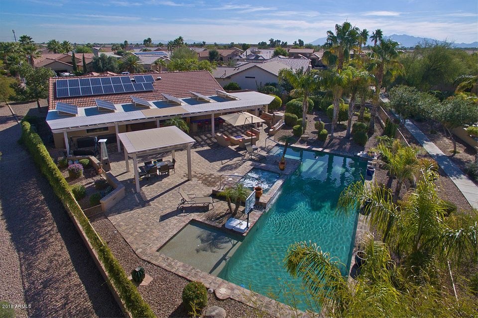Aerial Back Yard