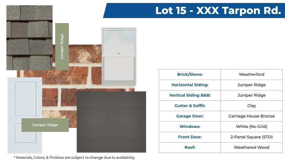 Exterior Color Board