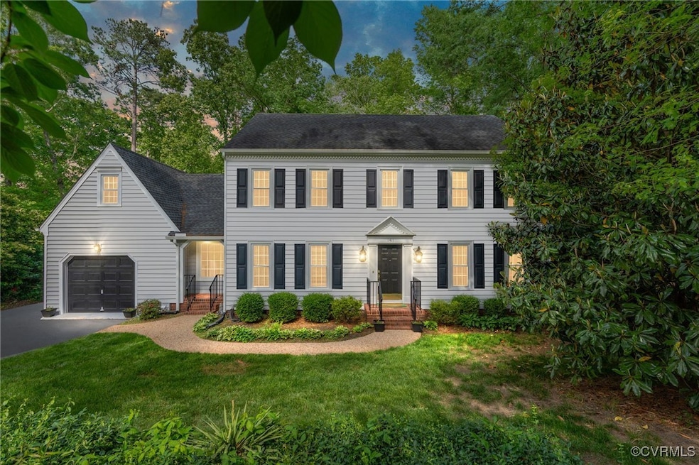 This gorgeous, move-in-ready home sits on almost a