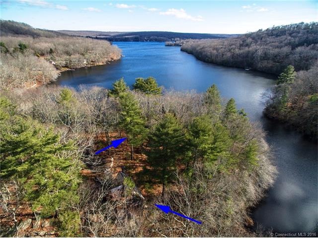 Beautiful view of lake, cove and property.  Upper 