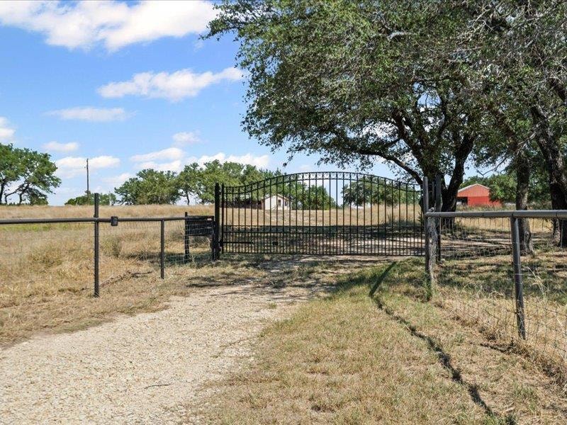 Gate featuring a view of rural / pastoral area