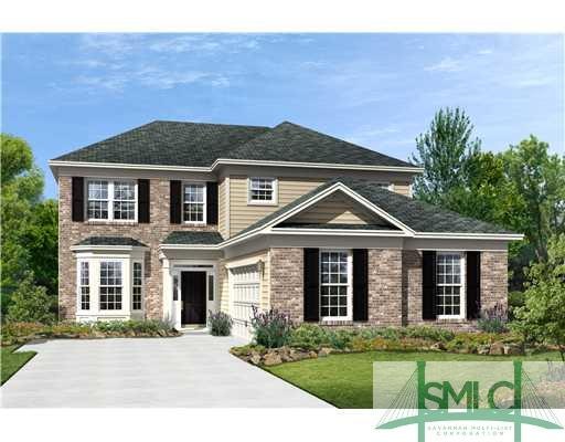 Exterior Front. Artistic rendering only.  Home bei