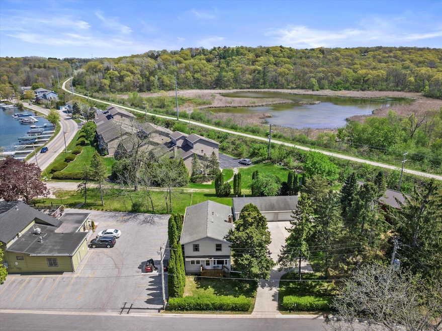 Drone View of Property