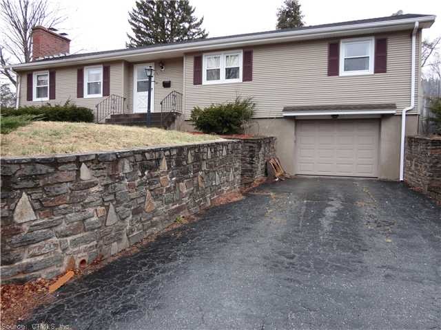 Exterior Front. 1 of 2 driveways. Lovely stonework