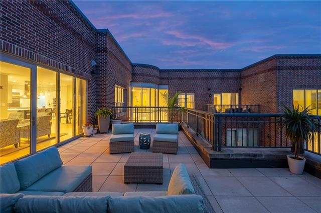 Amazing terrace off of Living/Dining creates the p