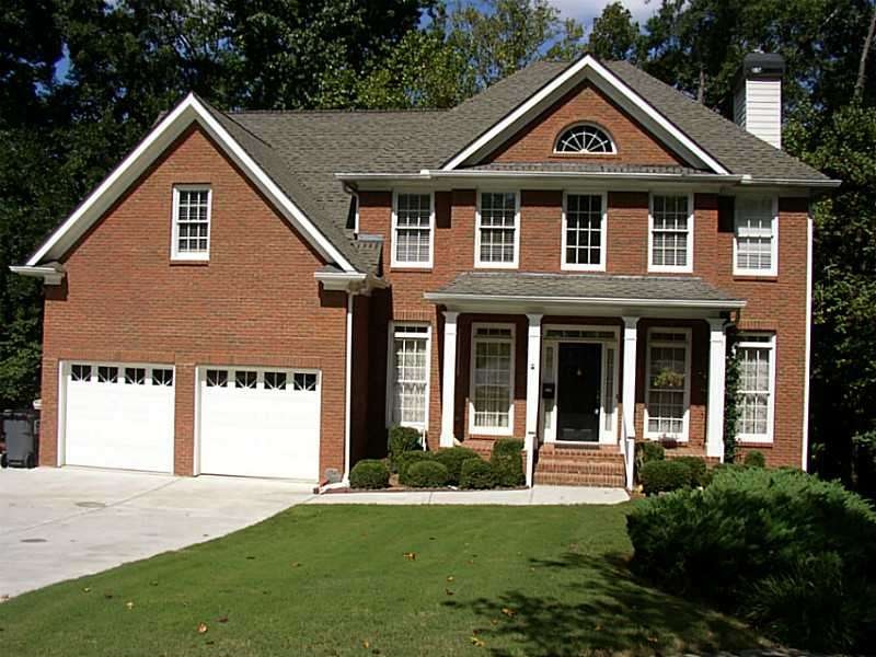 Exterior Front. Brickfront and hardiplank  5 bdr 3