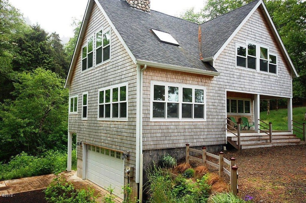 Front view of house