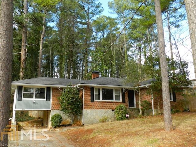 Exterior Front: Charming Mid century - on huge lot