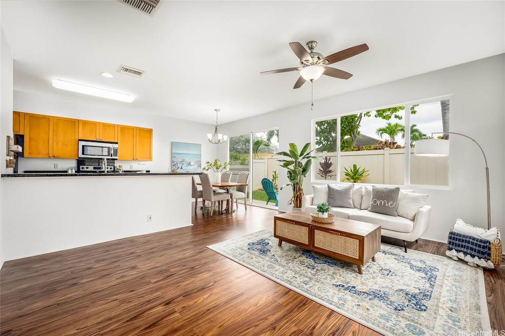 Open concept layout with brand new luxury vinyl fl