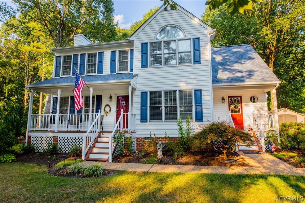 Front Elevation, maintenance free vinyl siding and