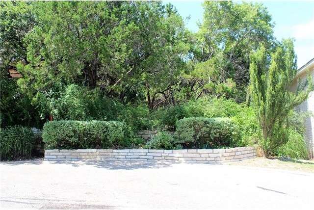 Front of lot