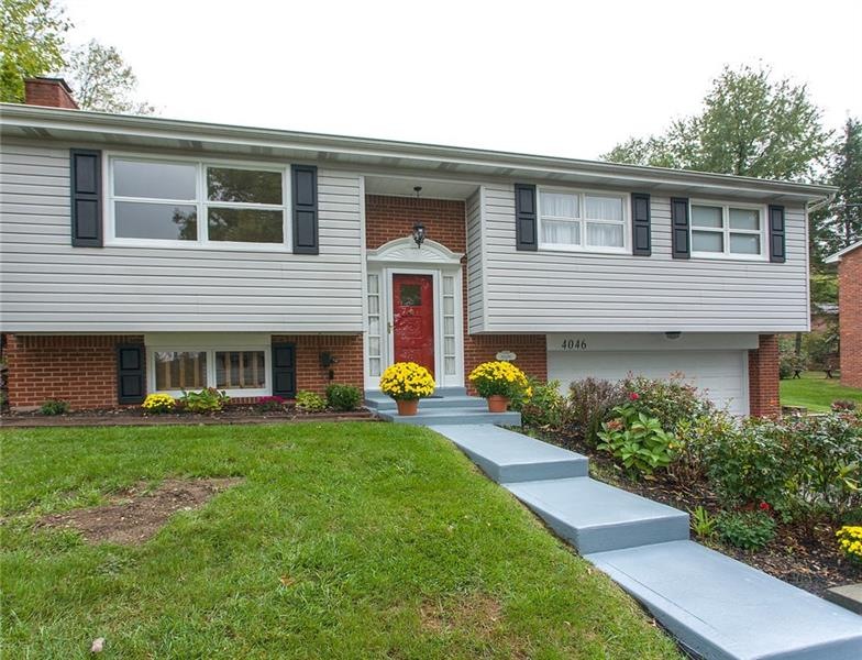 Immaculate split level home located in the Frankli