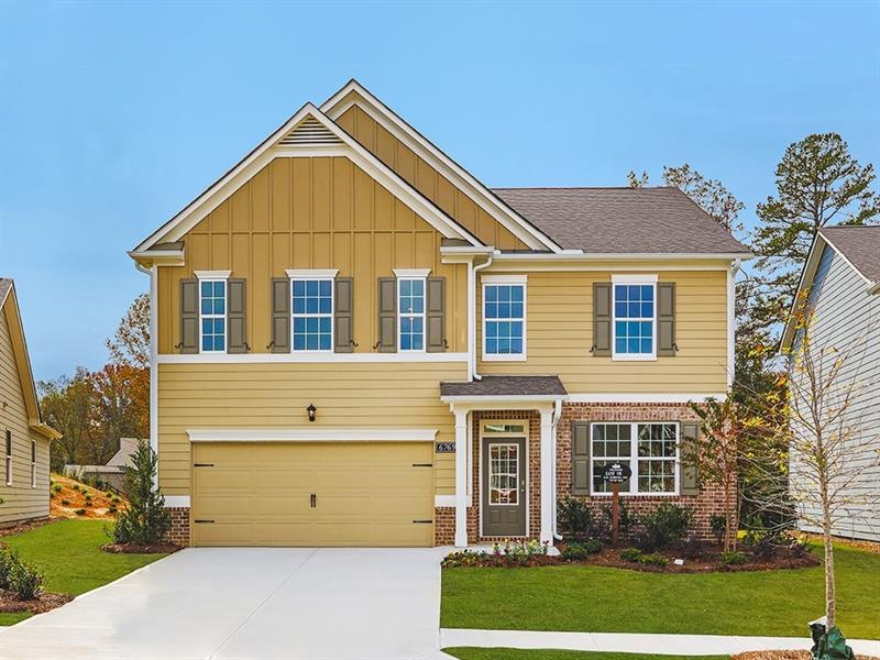 not actual home. sample same plan. exterior featur