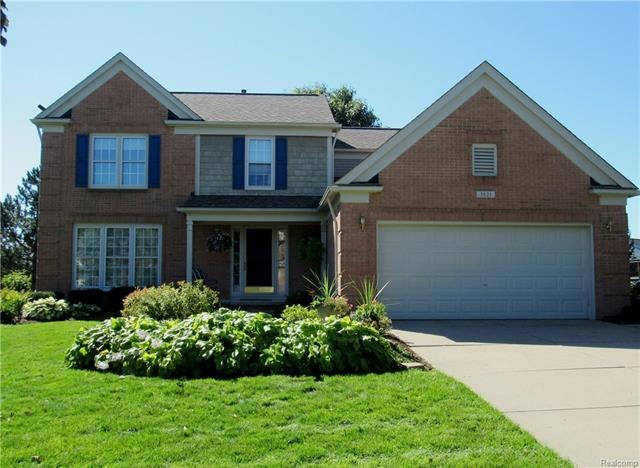 Close up of the front elevation.  All windows are 