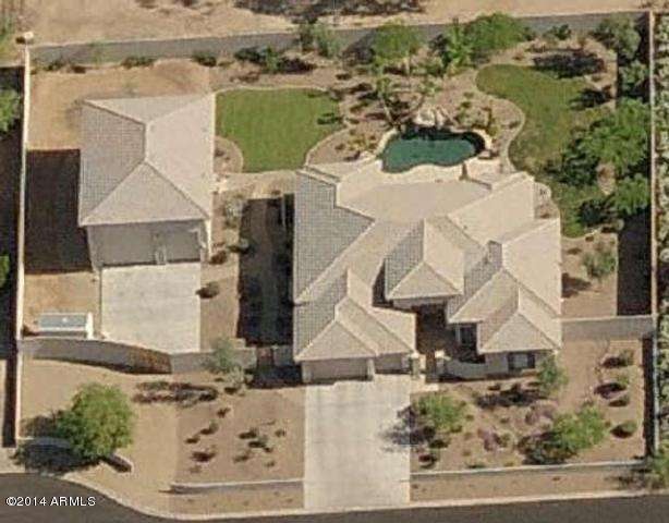 overhead pic of property