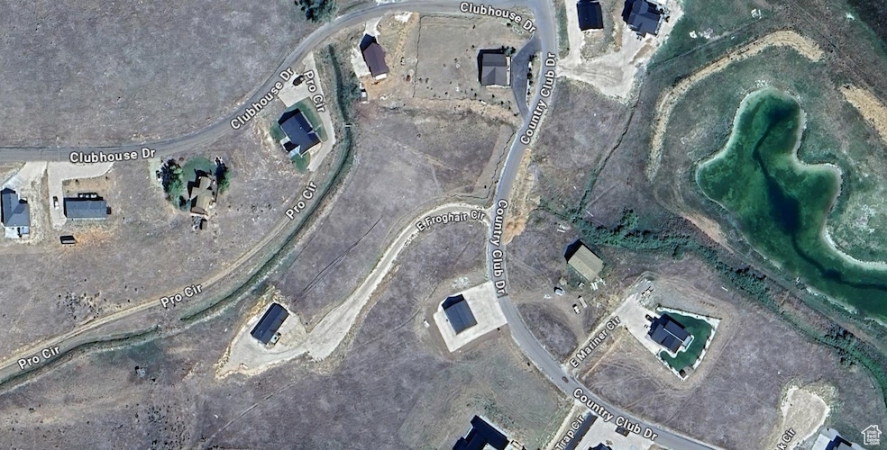 Aerial view of property's location