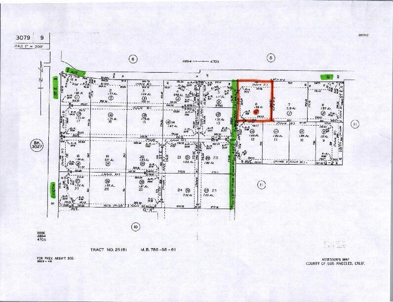Assessors Map 3079-009-006