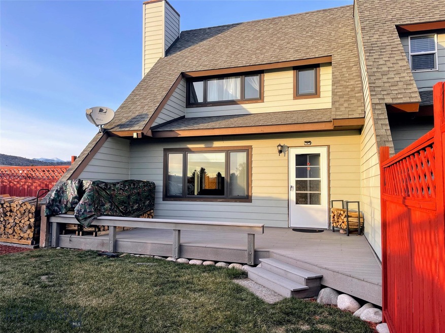 South Side of Home with No Maintenance Deck and Ni