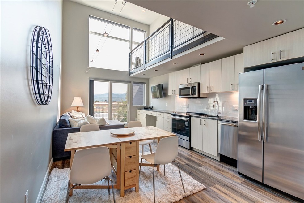 Lower level of the Light and Bright Loft.