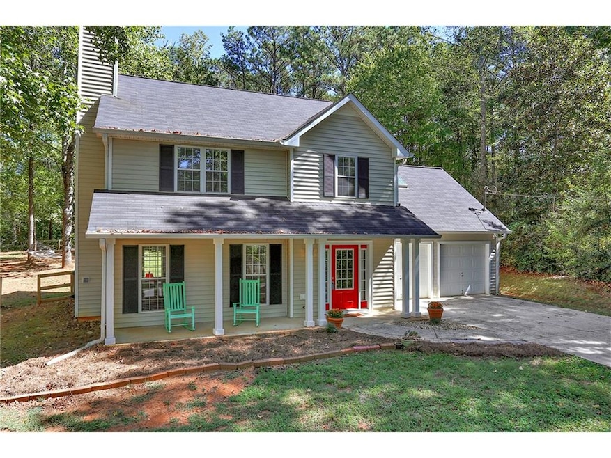 Welcoming home with great front porch.