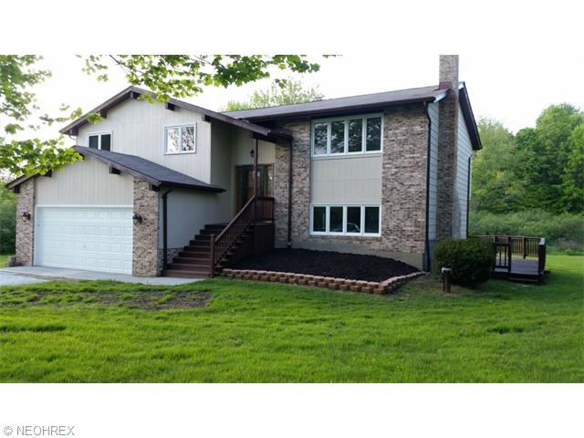 Beautiful home on a wooded 3 acre lot. Newly renov