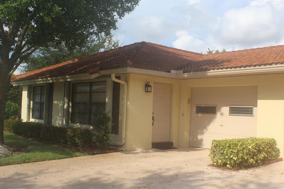 Front of Villa