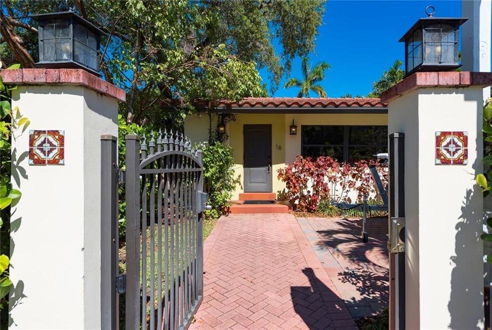 Gated Front Entrance Main House
