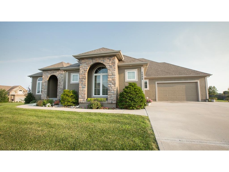 Front Entry of Magnificent Home with Lots of Room 