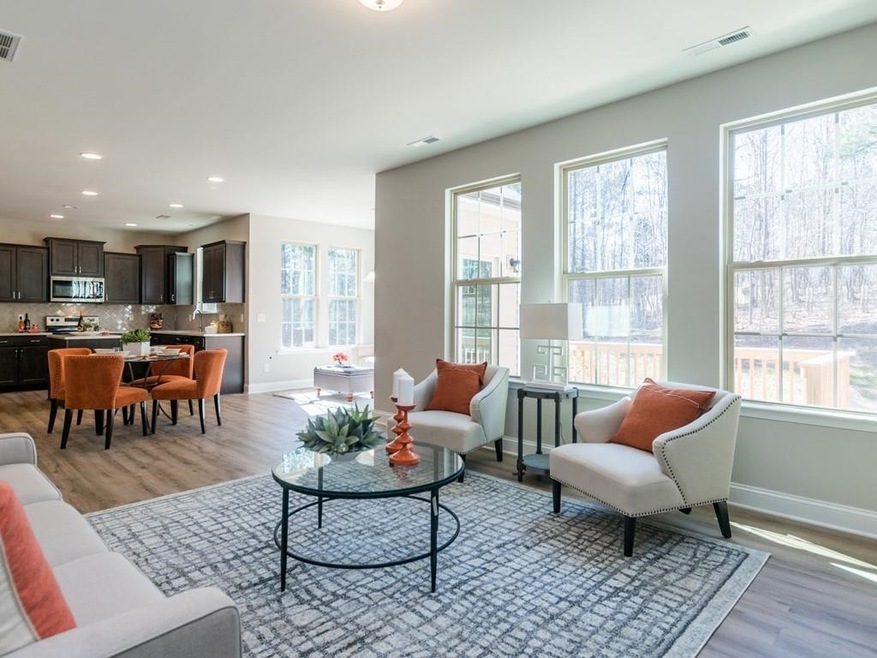 Photos are of a model home
