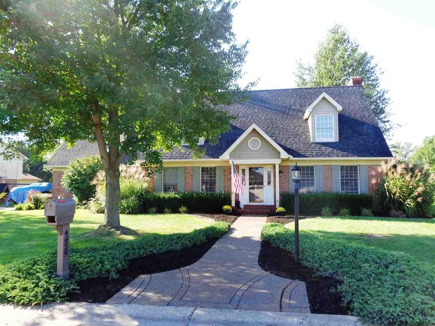 Nicely Landscaped front of home.