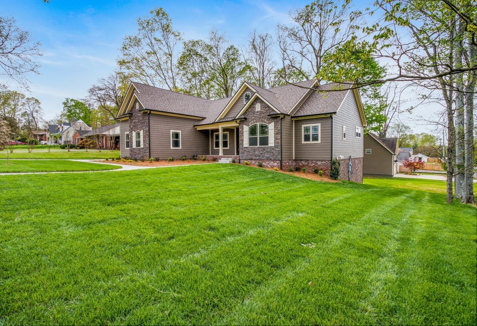 200 Trahern Lane on a large and stunning corner lot.