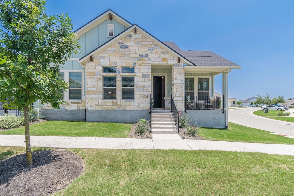 Craftsman house featuring board and batten siding
